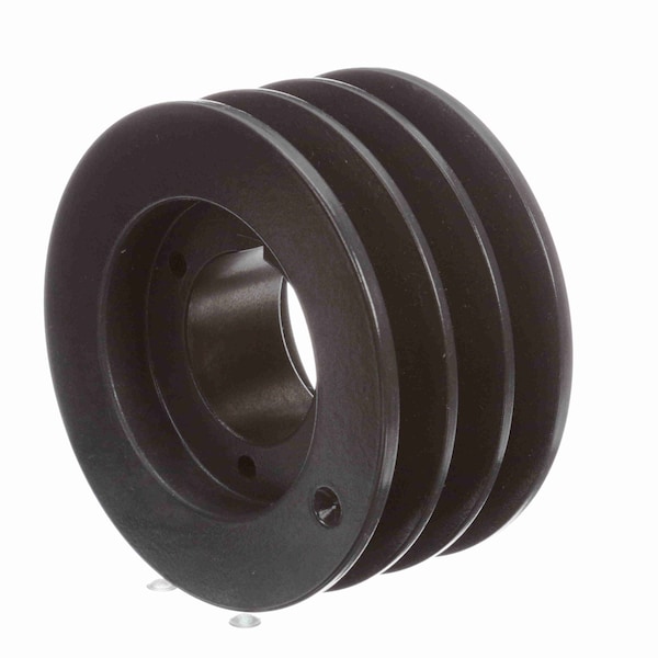 3 Groove Cast Iron Bushed Bore Multiple Sheave, 3TB46